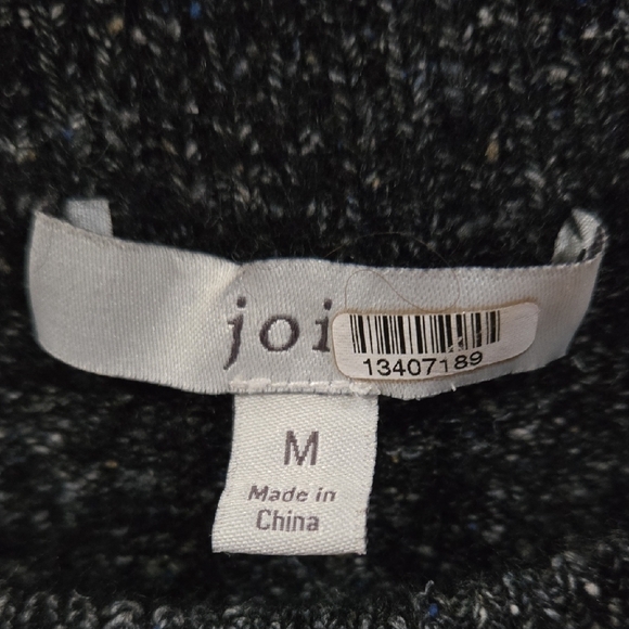 Joie Sz Medium Womens Black and Cream Crew Neck Sweater - Picture 2 of 9